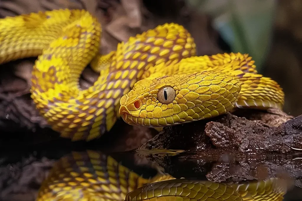 African Bush Viper: Exploring Nature's Hidden Gem of Tropical Africa