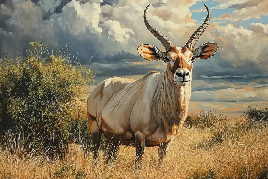 Eland_Animals that start with E